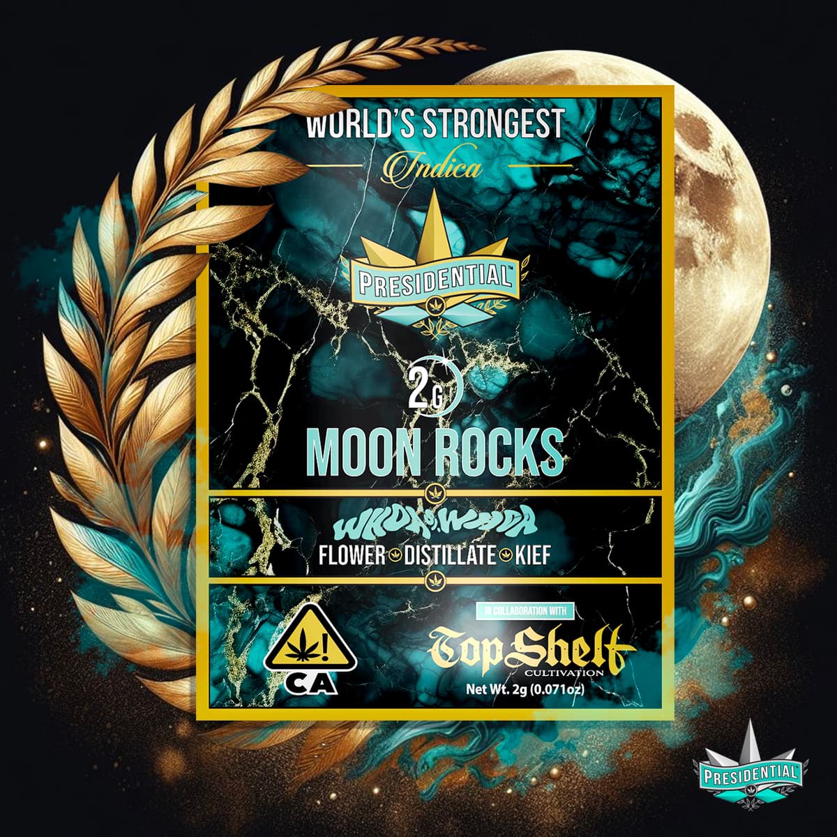 Whoa Si Whoa Presidential Moon Rocks package artwork
