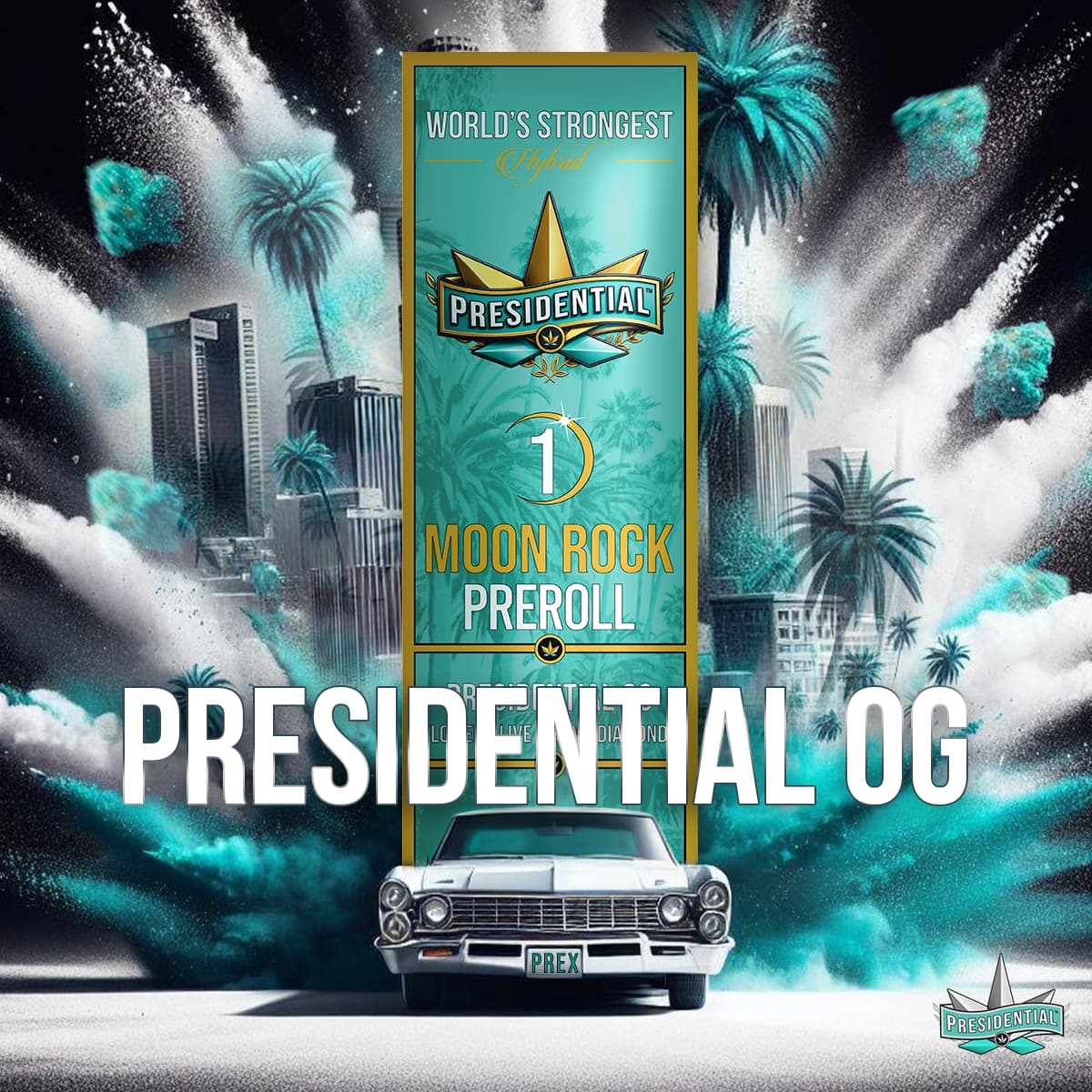 Presidential OG Moon Rock pre-roll